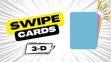 Build a 3D Card Swipe in SwiftUI