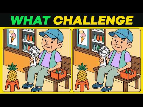 Impossible at First Glance: Spot the Difference Challenge