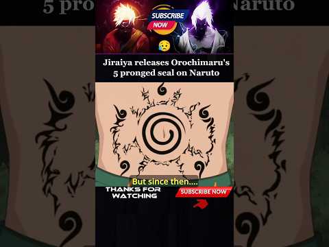 Jiraiya releases Orochimaru's