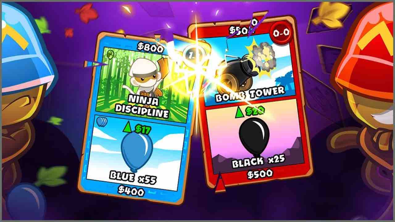 Card Battles Bloons Td Battles New Update Best Btd Battles Update Youtube
