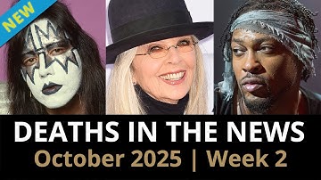 Who Died This Week | October 2025 #2 Celebrity Deaths & More