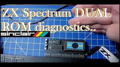 ZX Spectrum - DUAL ROMs Diagnostic Module Review.