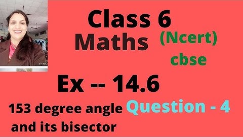 Question 4.  (Exercise 14.6 ) ( ch - 14 Practical Geometry. # Class 6 maths ncert l cbse