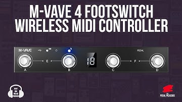 M-VAVE chocolate wireless midi controller