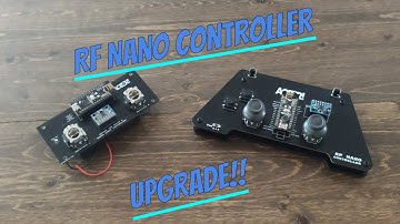 The RF Nano Controller Upgrade! (Building your own custom NRF24L01 Arduino based Robot Controller)