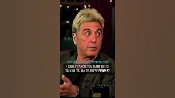 Al Pacino On Francis Ford Coppola Directing Him 