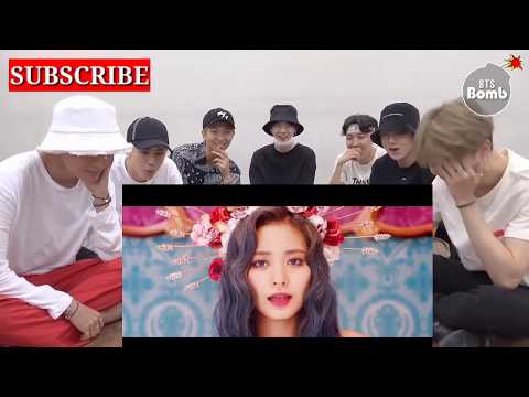 BTS reaction to twice \
