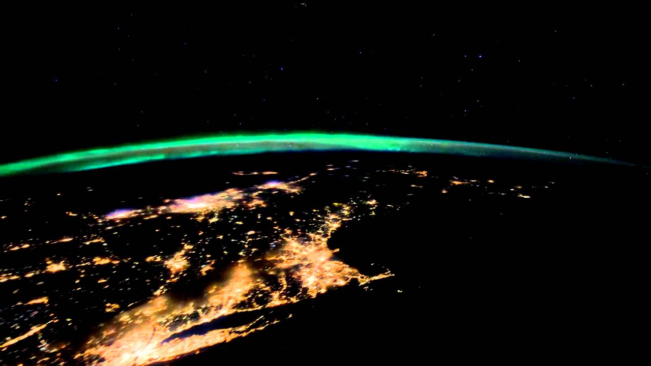 Up the East Coast of North America (With Cities Labeled)