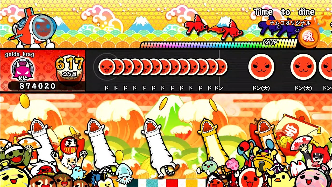 【太鼓の達人NS RPG】Time to dine