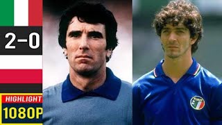 Italy 2 x0 Poland (Paolo Rossi, Zoff) ●1982 World Cup Semi Final Extended Goals & Highlights HD 1080