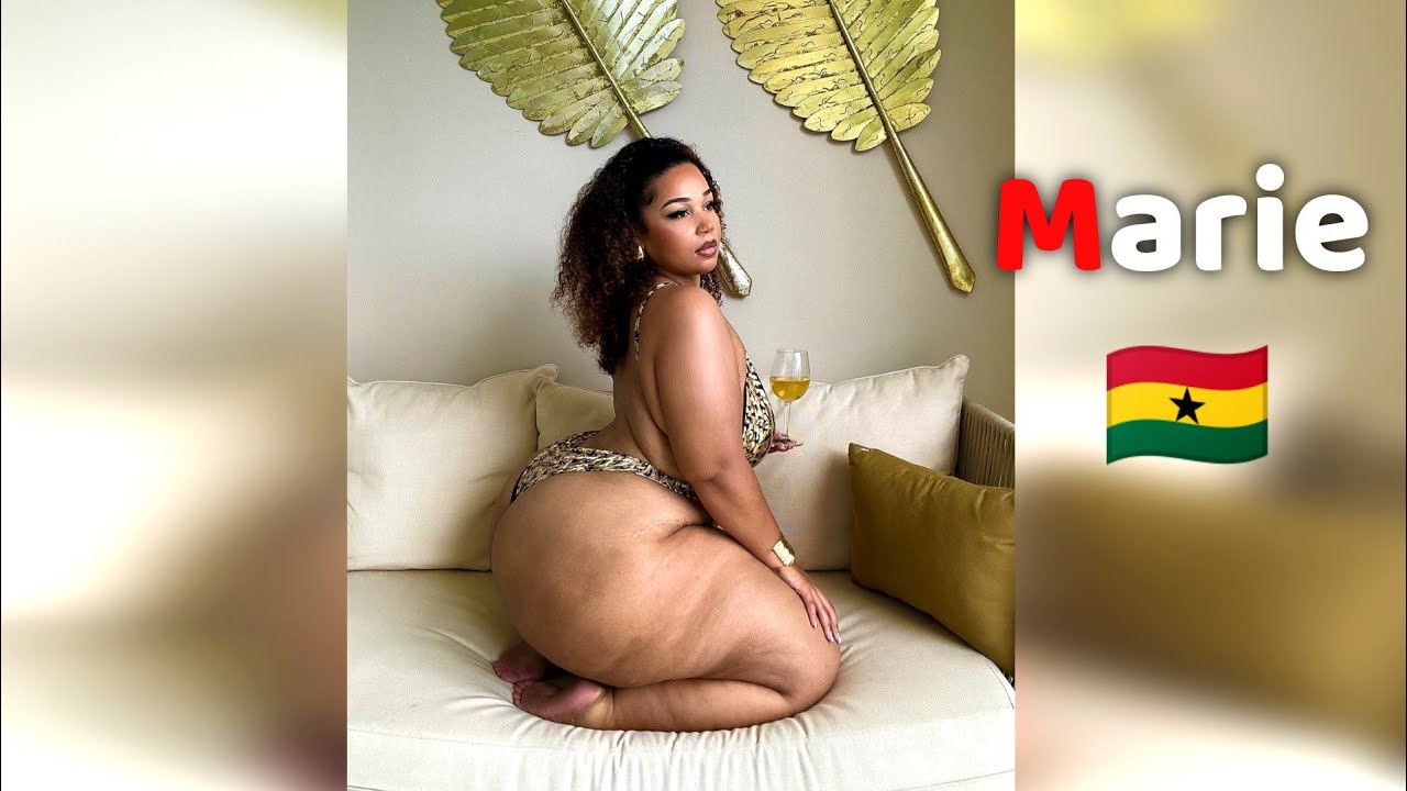 MARIE ASSI 😍 Top-notch Curvy Ghanaian Plus Size Fashion Model