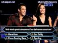 Shahrukh Khan KBC With Salman Khan Katrina Eng Subs Part 