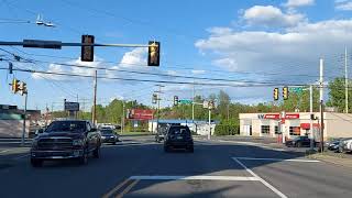 Driving from Wilkes Barre Township to Scranton,Pennsylvania