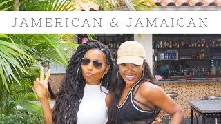 Challenge: Teaching my Jamaican Friend Petite Sue how to Speak w/ my American Accent| ft Petite-Sue screenshot 2