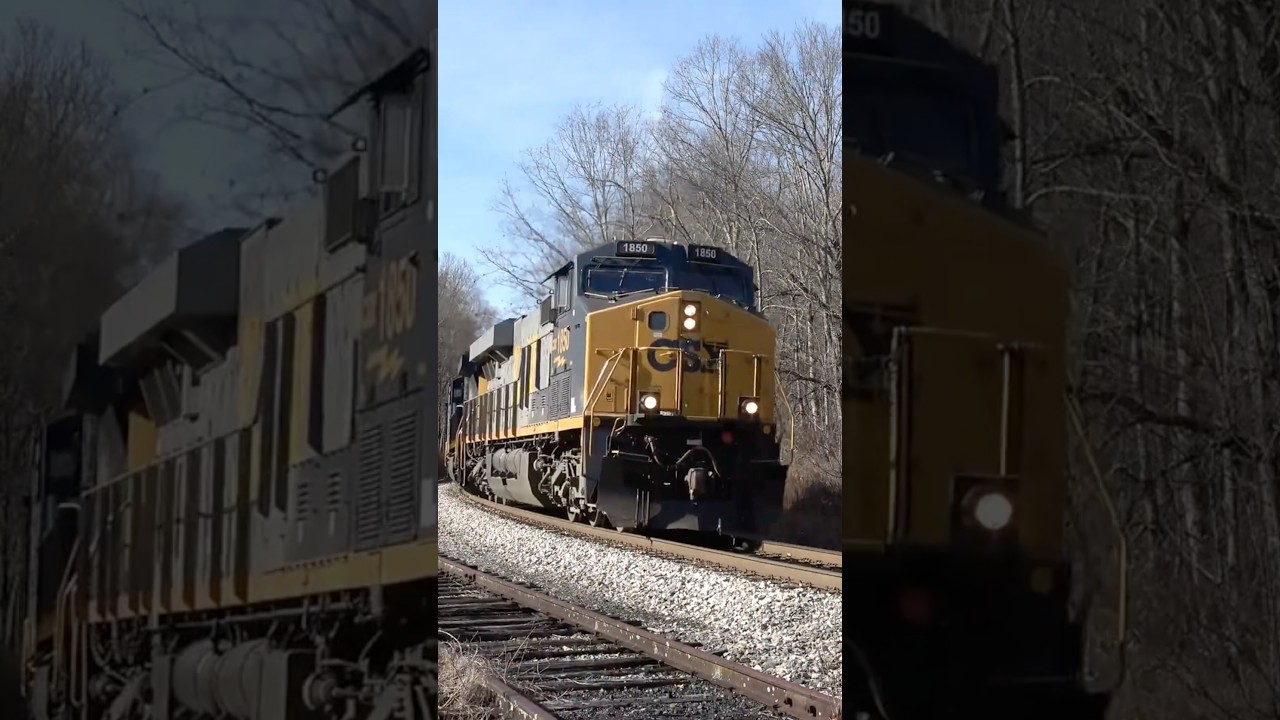 CSX1850 L&N Heritage Unit на NF&G 