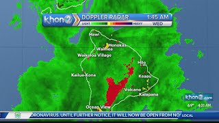 Flash flood warning in effect for Hawaii Island