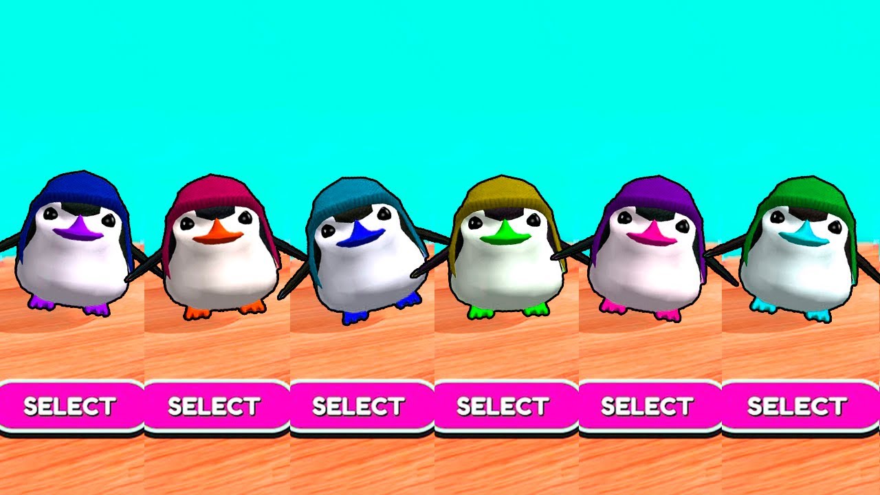 All Penguin Balls Contest: Who Will Win? Going Ball vs City Ball vs Rollance vs Jump Ball? Race-896
