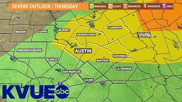 Live Radar: Tracking potential severe storms moving through Central Texas | KVUE