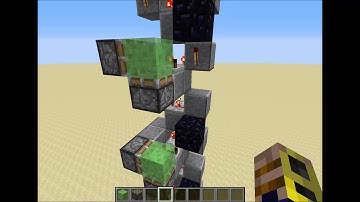 Small Resource Friendly Slime Bounce Elevator [3x3]