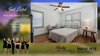 Just Listed - 1535 35th Ave N, St Petersburg, FL 33704