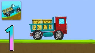 Hill Climb : Delivery Truck - Gameplay Walkthrough Part 1 - Tutorial (iOS, Android) screenshot 1