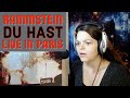 Rammstein  "Du Hast"  (Live in Paris)   REACTION