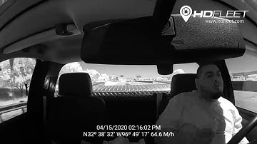 AI Dash Cams from HD Fleet Help Prevent Eating While Driving and Other Distractions