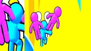 Crowd pusher  Game BIG UPDATE All Levels Gameplay Walkthrough 🧑🏃🧑 Mobile Games Level 35 - 40