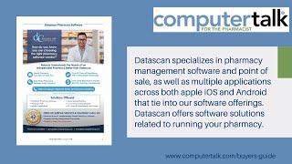 ComputerTalk for the Pharmacist 2023 Buyers Guide | Datascan Pharmacy Software screenshot 5