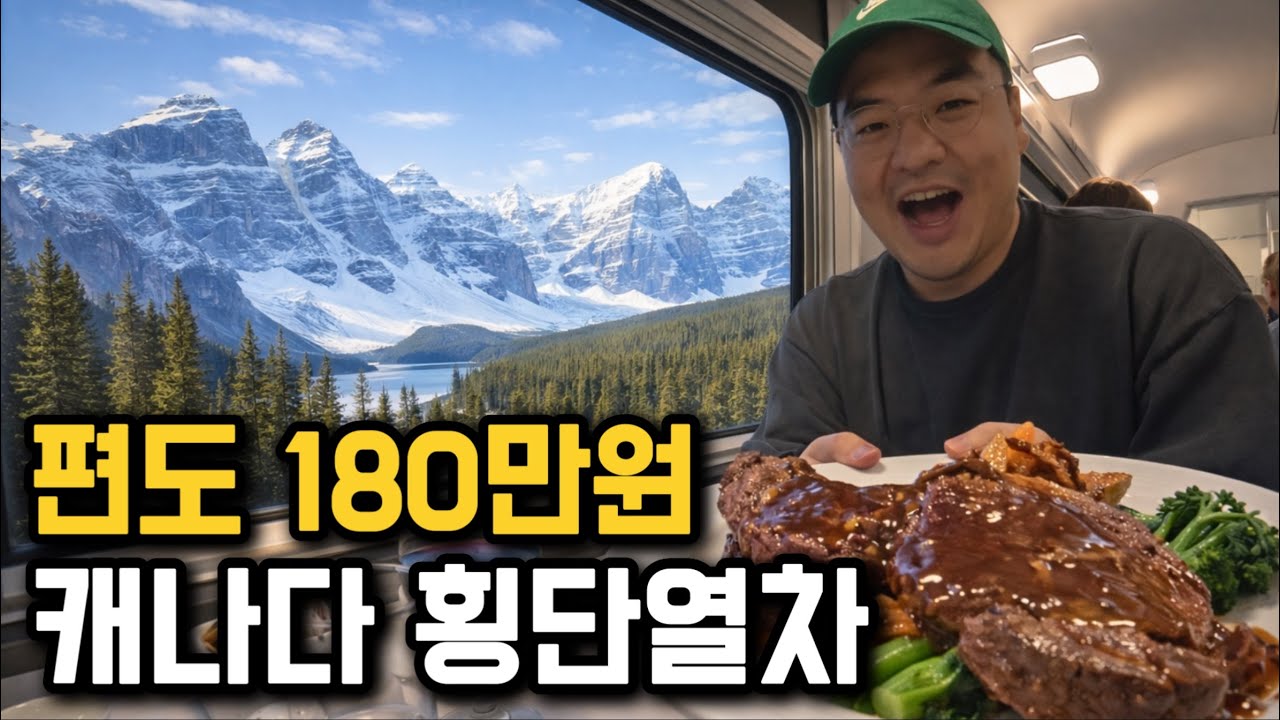 벤쿠버에서 토론토 4,466km, 캐나다 초호화 횡단열차 타보기