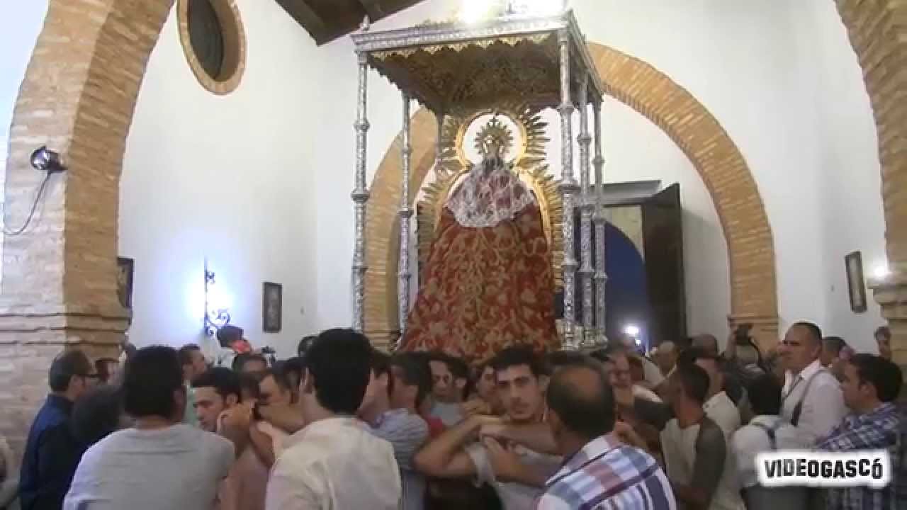 Procesion de Ntra,Sra, de Montemayor Entrada ,Moguer 2015