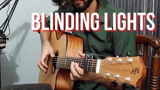 The Weeknd - Blinding Lights | Fingerstyle Guitar Cover Resimi