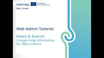 1.2 Categorising Information for Web Content