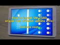 how to install original rom and remove root galaxy SM-T580 no error