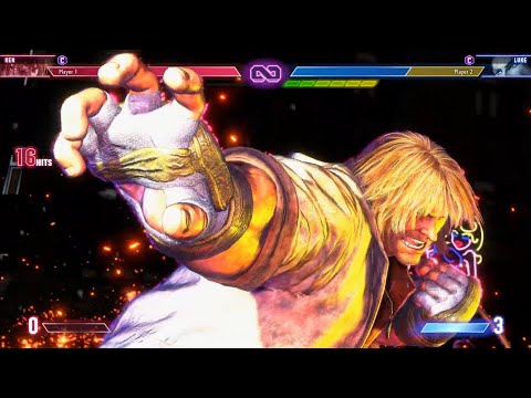 Street Fighter 6 | Ken Corner to Corner Drive Rush Loop