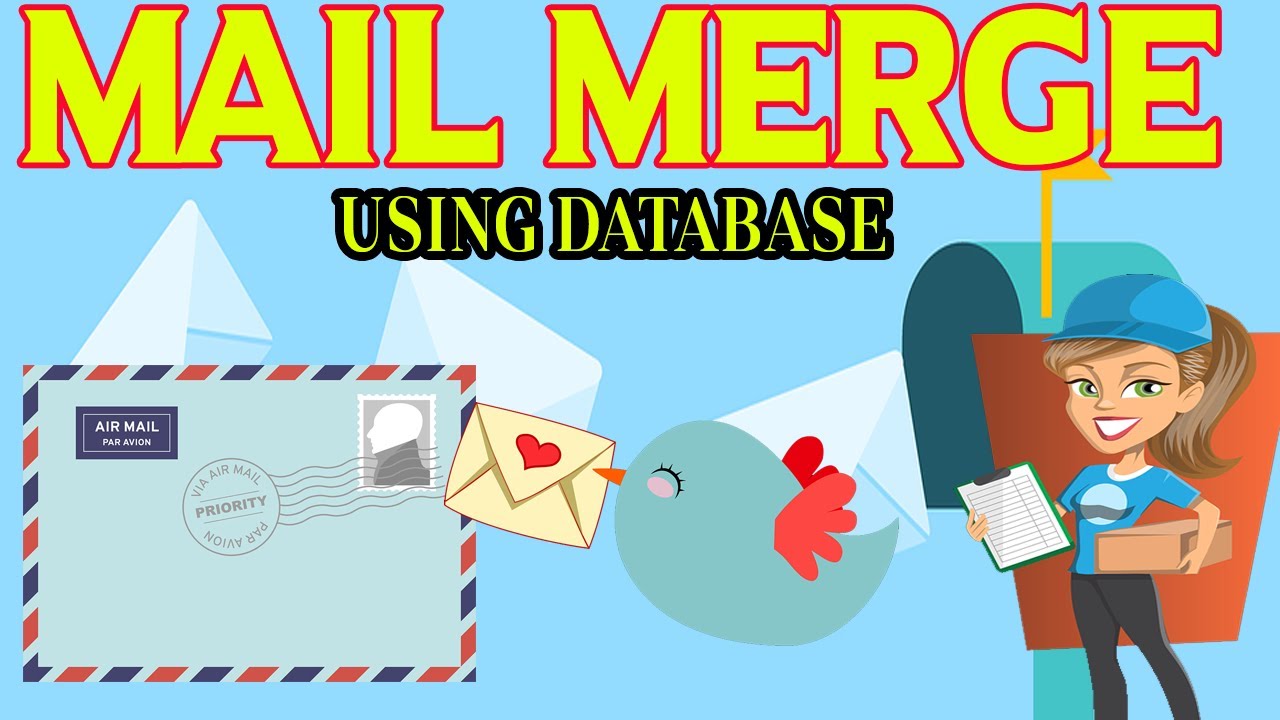 Mail Merge Using Access Database