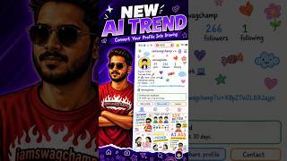 I Tried Viral AI Trend on My Instagram Profile (Crazy Result) | Instagram Profile into Drawing