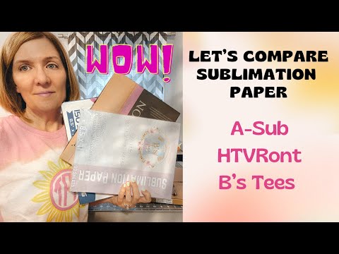 What is the difference between different weights of A-SUB sublimation paper？  