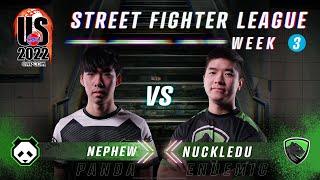 Nephew Kolin Vs. Nuckledu Guile - Ft2 - Street Fighter League Pro-Us 2022 Week 3
