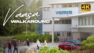 Exploring Vamia Vocational School, Hansa, restaurant building, Vaasa, Finland [4K]| Virtual CityWalk