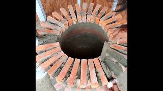 How to make a wood stove from cement and bricks