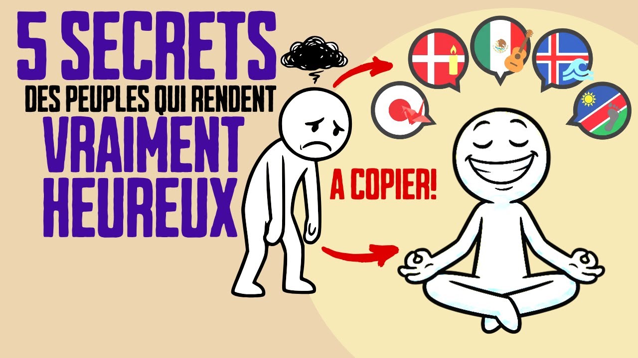 5 habitudes secrètes des peuples les plus heureux du monde