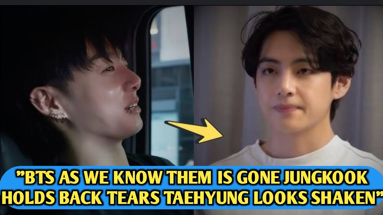 "BTS is Gone' 😱 BTS As We Know Them Is Gone? Jungkook Holds Back Tears