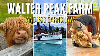 TSS Earnslaw Walter Peak Farm Tour Queenstown New Zealand