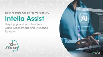 Intella 3.0 - Intella Assist