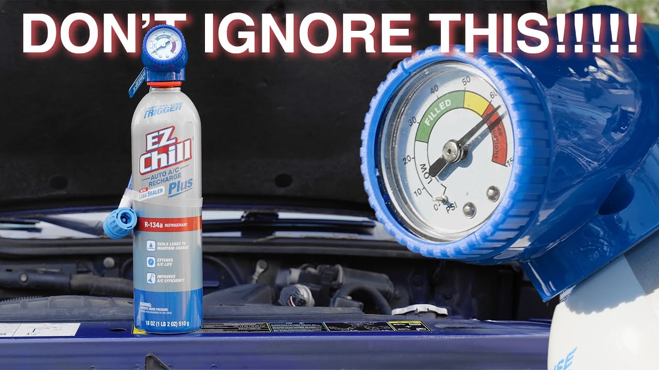 EZ Chill Auto A/C Recharge Plus | Almost How to Refill Your 2003 Ford