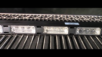 911 F204-8 LED Traffic Advisor Emergency Vehicle Light from 911 Signal USA - Demo OFF