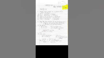 Class 10 Maths Chapter-1:real number Exercise-1.1🔥 (New book) ncert solutions 🔥