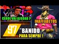 GARENA BANIR CONTA COM MAIOR LEVEL DO FREE FIRE - INAFFABETUS - GARENA SERÁ PROCESSADA ?