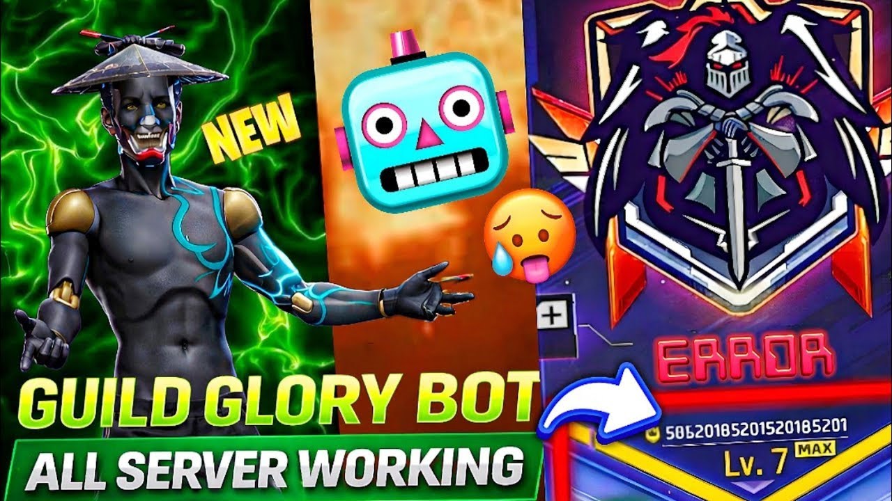 HOW TO MAKE GUILD GLORY BOT 🤖|FREE FIRE GUILD GLORY BOT 🔥👾 